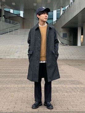 近藤 陵さん(メンズ・168cm)の秋コーディネート