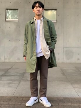 近藤 陵さん（メンズ・168cm）の冬コーディネート