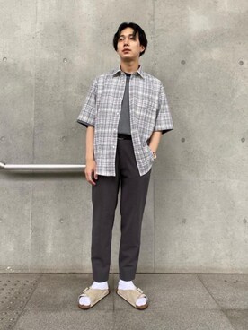 「ベーシック/トラッド」｜近藤 陵さん（メンズ・168cm）の春コーディネート