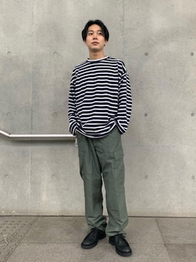 「KLEMAN（クレマン）の＜KLEMAN＞ PADRE/シューズ（モカシン/デッキシューズ）」を使った、近藤 陵さん（メンズ・168cm）の夏コーディネート