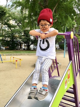 MAOKICHIさん（キッズ・90cm）の夏コーディネート