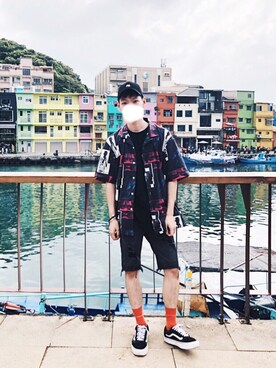 「OVERKILL inc.（オーバーキル）のアイテム」を使った、oldrayzzzさん（メンズ・172cm）の秋コーディネート