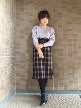 ari000ariさん(レディース・162cm)の冬コーディネート