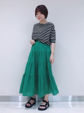 ari000ariさん(レディース・162cm)の夏コーディネート