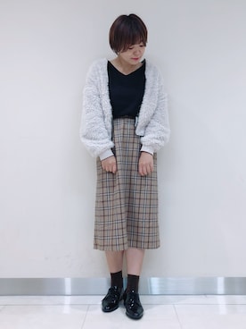「ファーブルゾン」｜ari000ariさん（レディース・162cm）の秋コーディネート