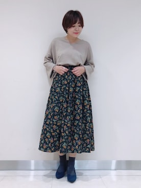 ari000ariさん(レディース・162cm)の秋コーディネート