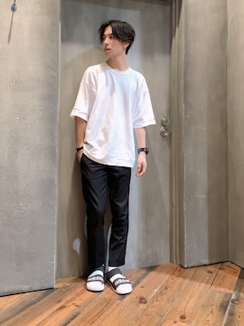 「ユニオンステーション」｜「アイテム（アナログ腕時計）」を使った、rokiさん（メンズ・172cm）の夏コーディネート