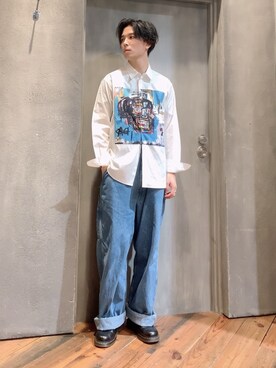 「ユニオンステーション」｜「アイテム（ブーツ）」を使った、rokiさん（メンズ・172cm）の夏コーディネート