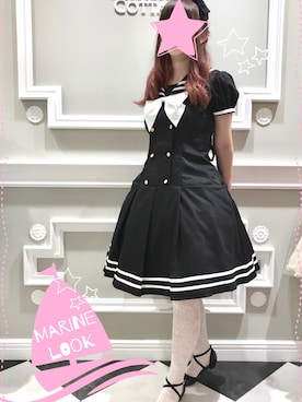 「アイテム（タイツ/ストッキング）」を使った、キャサリンコテージ新宿店さん（レディース・156cm）の夏コーディネート