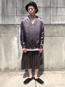 「キュプラ」｜TTさん（メンズ・168cm）の春コーディネート