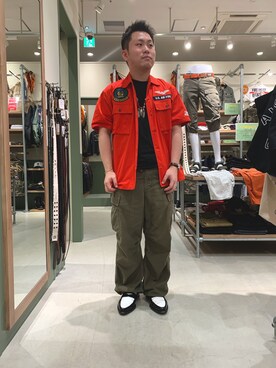 「アヴィレックス」｜三品文哉さん（メンズ・164cm・20代）の夏コーディネート