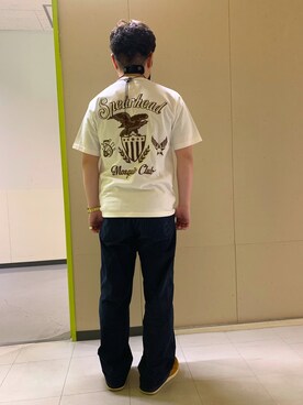 「アヴィレックス(AVIREX)」｜三品文哉さん（メンズ・164cm・20代）の春コーディネート