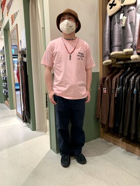 「アヴィレックス(AVIREX)」｜三品文哉さん（メンズ・164cm・20代）の春コーディネート