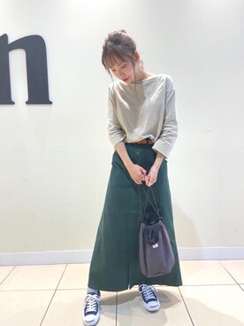 「SMITH'S（スミス）のアイテム（バッグ）」を使った、coenいーちゃんさん（レディース・158cm）の秋コーディネート