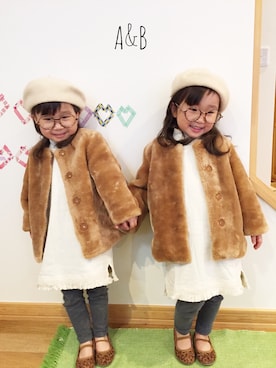 A&Bさん（キッズ・100cm）の春コーディネート