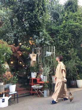 「Whim Gazette（ウィムガゼット）のアイテム（アクセサリー）」を使った、moko𓅺𓏧さん（レディース・157cm）の秋コーディネート