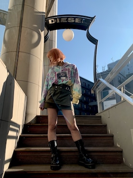 「harajuku」｜Lily(りりー)さん（レディース・160cm）の冬コーディネート
