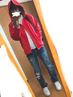 「Santoni（サントーニ）のアイテム（シューズ）」を使った、Naoya@相互フォローさん（メンズ・175cm）の冬コーディネート
