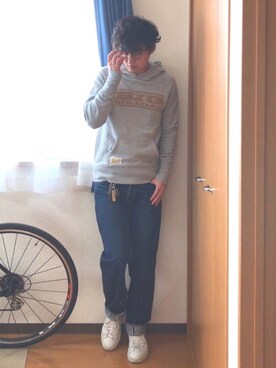 「Santoni（サントーニ）のアイテム（シューズ）」を使った、Naoya@相互フォローさん（メンズ・175cm）の春コーディネート