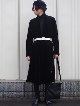 UJUさん（メンズ・176cm）の冬コーディネート