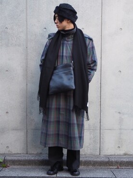 UJUさん(メンズ・176cm)の冬コーディネート