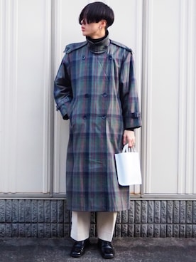 「Ray BEAMS（レイビームス）のアイテム」を使った、UJUさん（メンズ・176cm）の冬コーディネート