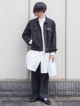 「CERCA（チェルカ）のアイテム（アクセサリー）」を使った、UJUさん（メンズ・176cm）の春コーディネート