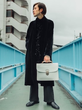 「TONE SELECT GOODS（トーンセレクトグッズ）のアイテム」を使った、UJUさん（メンズ・176cm）の秋コーディネート