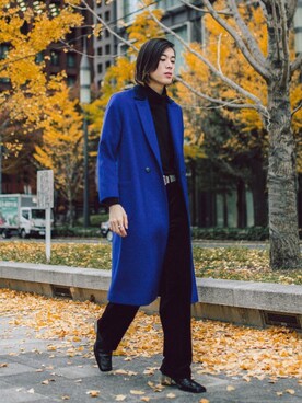 「TONE SELECT GOODS（トーンセレクトグッズ）のアイテム」を使った、UJUさん（メンズ・176cm）の冬コーディネート
