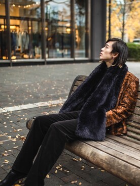 UJUさん（メンズ・176cm）の冬コーディネート