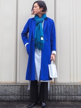 「TONE SELECT GOODS（トーンセレクトグッズ）のアイテム」を使った、UJUさん（メンズ・176cm）の冬コーディネート
