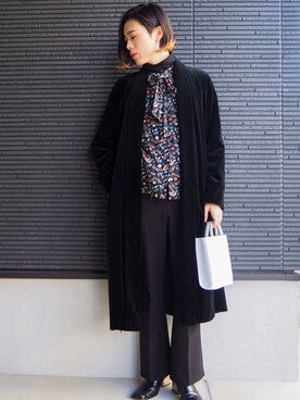 「TONE SELECT GOODS（トーンセレクトグッズ）のアイテム」を使った、UJUさん（メンズ・176cm）の冬コーディネート