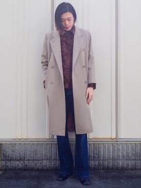 「TONE SELECT GOODS（トーンセレクトグッズ）のアイテム」を使った、UJUさん（メンズ・176cm）の冬コーディネート