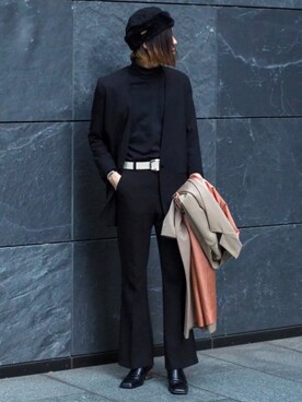 UJUさん（メンズ・176cm）の冬コーディネート