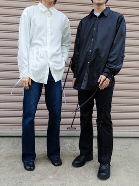 「足袋」｜「アイテム（その他）」を使った、UJUさん（メンズ・176cm）の春コーディネート