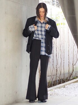 UJUさん（メンズ・176cm）の春コーディネート