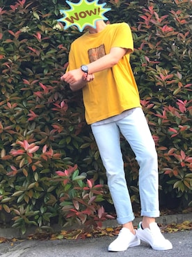 「dezert（デザート）のアイテム」を使った、TANAKA COMPANYさん（メンズ・175cm）の春コーディネート