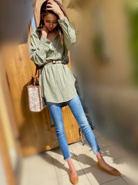 (buu<)♡さん（レディース・165cm）の春コーディネート