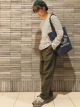 「SEVENDAYS=SUNDAY（セブンデイズサンデイ）のアイテム（帽子）」を使った、_kaitoさん（メンズ・167cm）の秋コーディネート