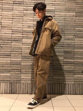 「SEVENDAYS=SUNDAY（セブンデイズサンデイ）のアイテム（その他アウター）」を使った、_kaitoさん（メンズ・167cm）の秋コーディネート