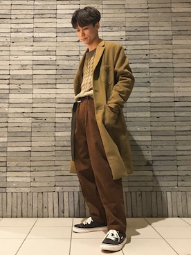 「SEVENDAYS=SUNDAY（セブンデイズサンデイ）のアイテム（ジャケット/アウター）」を使った、_kaitoさん（メンズ・167cm）の秋コーディネート