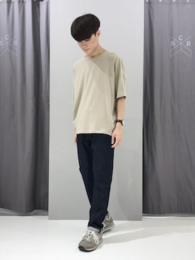 「テーパードデニム」｜_kaitoさん（メンズ・167cm）の秋コーディネート