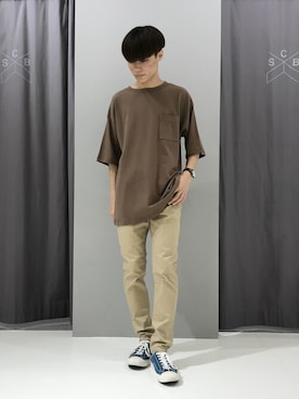 「スタッフセンバツ」｜_kaitoさん（メンズ・167cm）の秋コーディネート