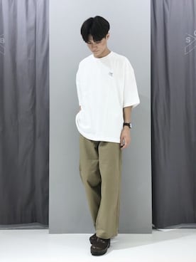 「アイテム（チノパンツ）」を使った、_kaitoさん（メンズ・167cm・10代）の秋コーディネート