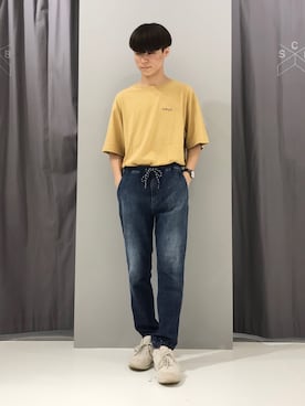 「SEVENDAYS=SUNDAY（セブンデイズサンデイ）のアイテム（トップス）」を使った、_kaitoさん（メンズ・167cm）の秋コーディネート