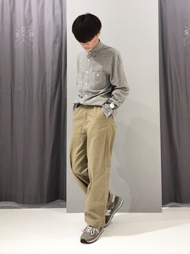 「SEVENDAYS=SUNDAY（セブンデイズサンデイ）のアイテム（トップス）」を使った、_kaitoさん（メンズ・167cm）の秋コーディネート