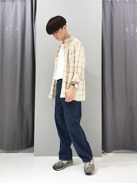 「チェック」｜_kaitoさん（メンズ・167cm・10代）の秋コーディネート