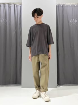 「CRAFT STANDARD BOUTIQUE（クラフトスタンダードブティック）のアイテム（その他パンツ）」を使った、_kaitoさん（メンズ・167cm）の秋コーディネート
