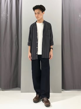 「アイテム（チノパンツ）」を使った、_kaitoさん（メンズ・167cm・10代）の秋コーディネート