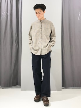 「アイテム（チノパンツ）」を使った、_kaitoさん（メンズ・167cm・10代）の秋コーディネート